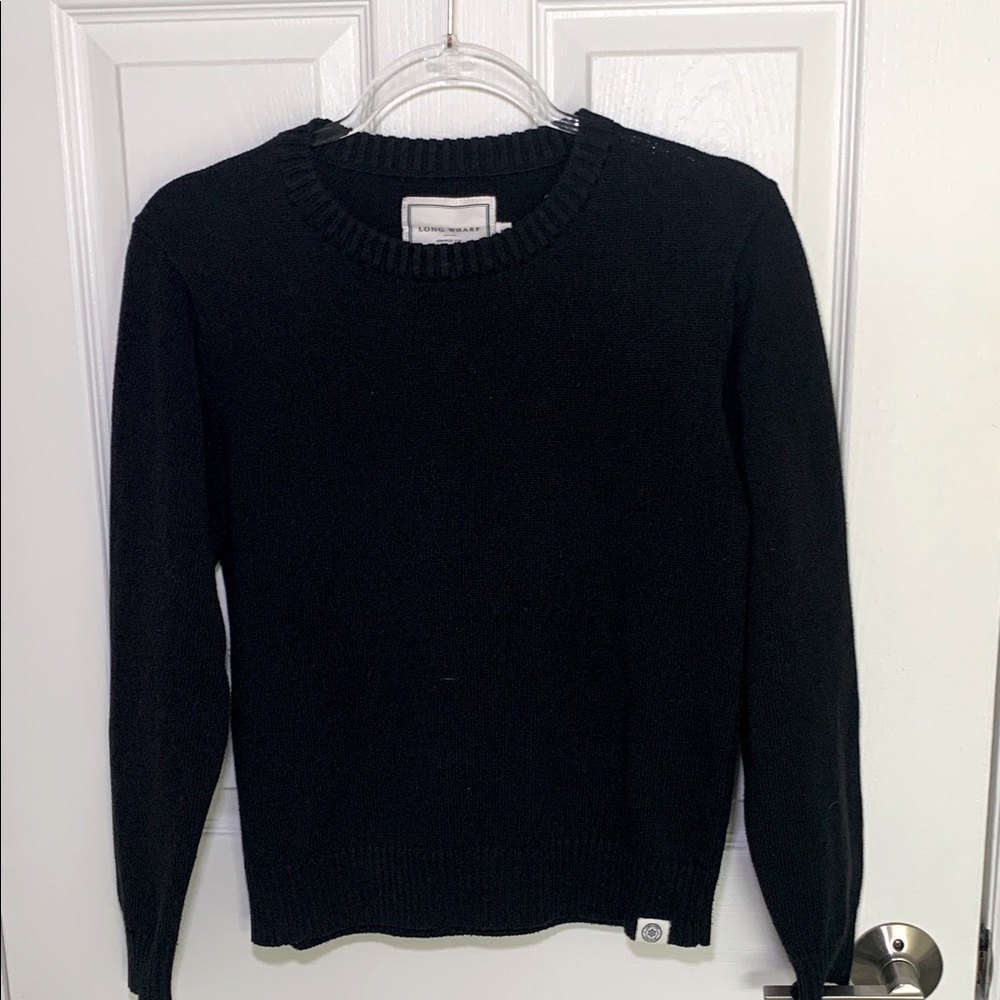 Long Wharf Bay head seawell sweater in black size medium